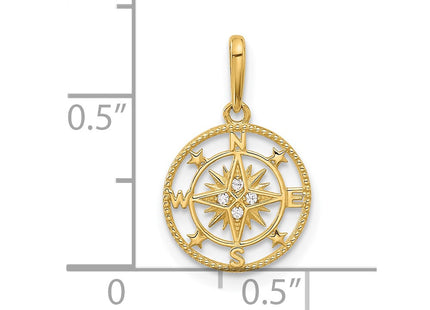 14k Yellow Gold Pendants Style C4924 - Classique Jewelry Inc.