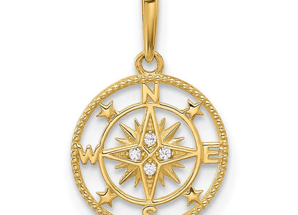 14k Yellow Gold Pendants Style C4924 - Classique Jewelry Inc.