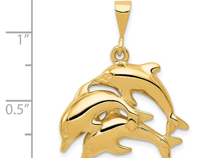 14K gold charm, further view