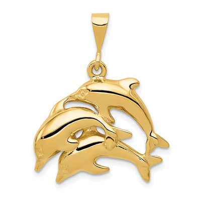 14K gold charm