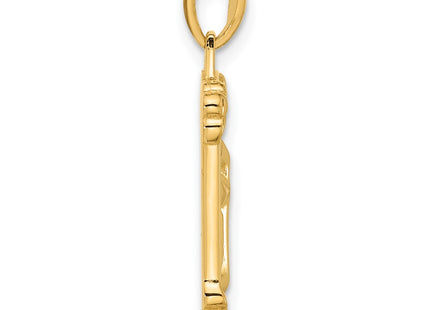 14k Yellow Gold Pendants Style C4952 - Classique Jewelry Inc.