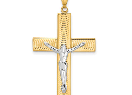 14k Two-tone Pendants Style C4958 - Classique Jewelry Inc.