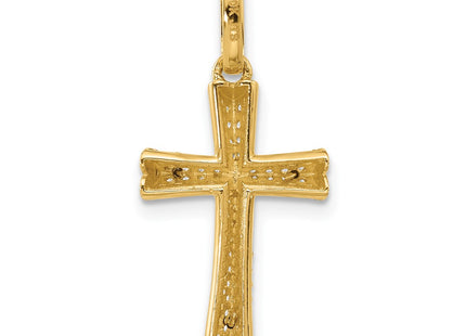 14k Two-tone Pendants Style C4960 - Classique Jewelry Inc.