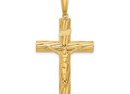 14K gold crucifix pendant