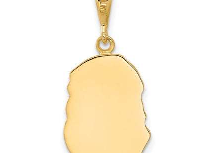 14k Yellow Gold Pendants Style C4968 - Classique Jewelry Inc.