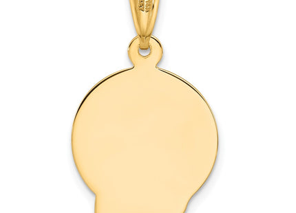 14k Yellow Gold Pendants Style C4969 - Classique Jewelry Inc.