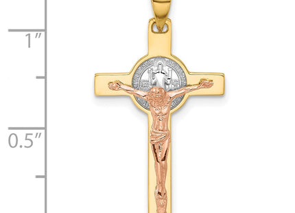 14k Two-tone Pendants Style C4972 - Classique Jewelry Inc.