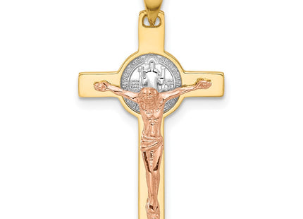 14k Two-tone Pendants Style C4972 - Classique Jewelry Inc.