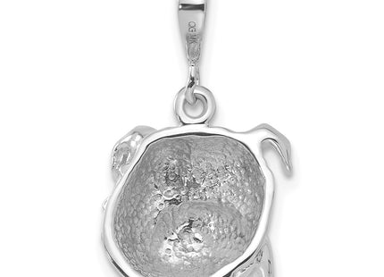 14k White Gold Pendants Style C523W - Classique Jewelry Inc.