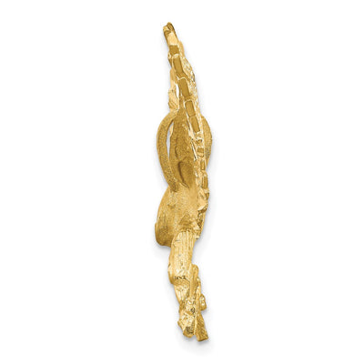 14K Eagle Pendant, 30 x 39mm