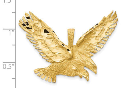 14K gold pendant, another view