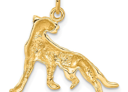 14K gold charm, another view