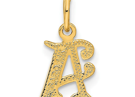 14k Letter Initial Charm (Small)