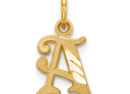 14k Letter Initial Charm (Small)