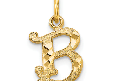 14k Letter Initial Charm (Small)