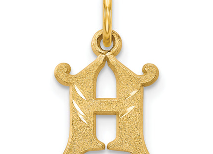 14k Letter Initial Charm (Small)