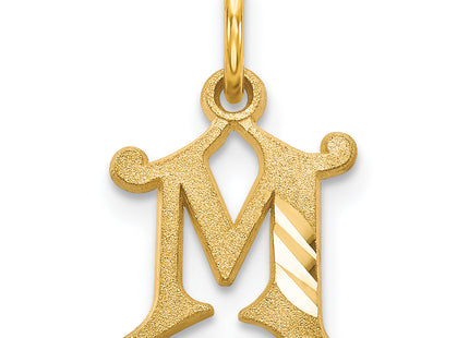 14k Letter Initial Charm (Small)