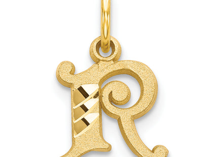 14k Letter Initial Charm (Small)