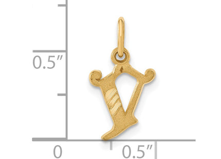 14k Yellow Gold Jewelry Style C565V - Classique Jewelry Inc.