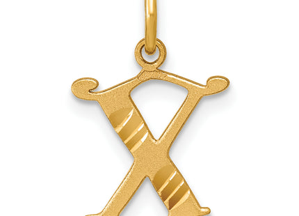 14k Letter Initial Charm (Small)