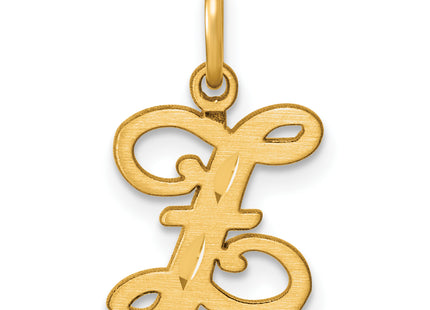 14k Letter Initial Charm (Small)