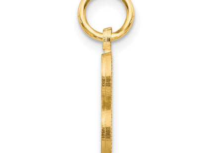 14k Letter B Initial Charm (Style C566B)