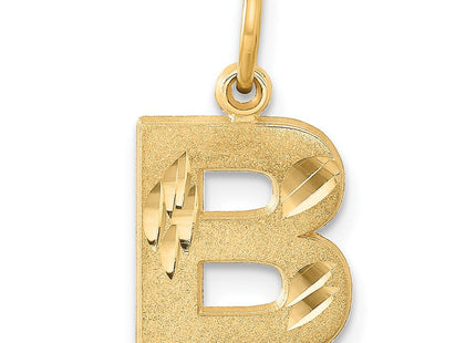 14k Letter B Initial Charm (Style C566B)