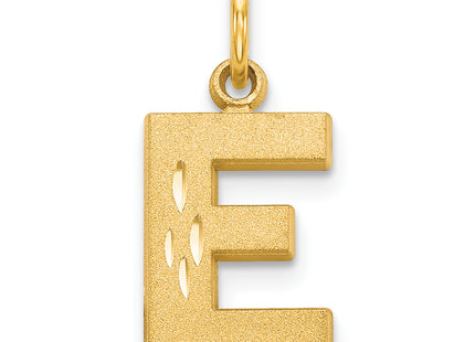 14k Letter Initial Charm