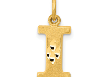 14k Letter Initial Charm