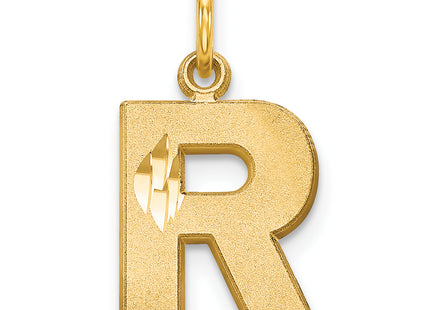 14k Letter Initial Charm