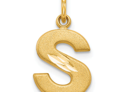 14k Letter Initial Charm
