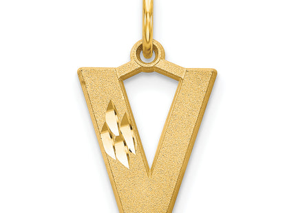 14k Letter Initial Charm