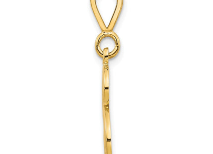 14k Yellow Gold Pendants Style C569B - Classique Jewelry Inc.
