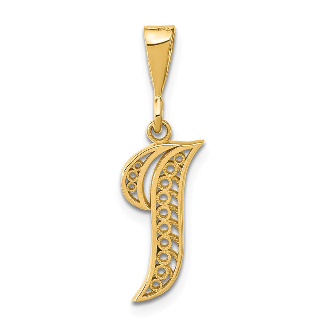 14k Yellow Gold Pendants Style C569I - Classique Jewelry Inc.