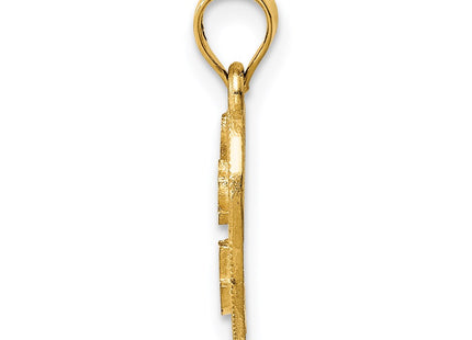 14k Yellow Gold Pendants Style C60 - Classique Jewelry Inc.