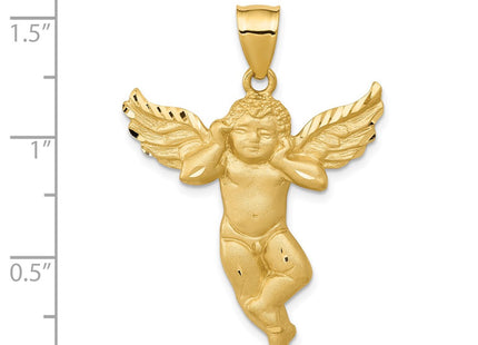 14k Yellow Gold Pendants Style C7 - Classique Jewelry Inc.