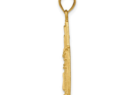 14K gold charm, alternate view