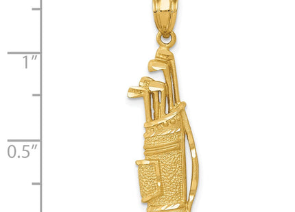 14K gold charm, further view