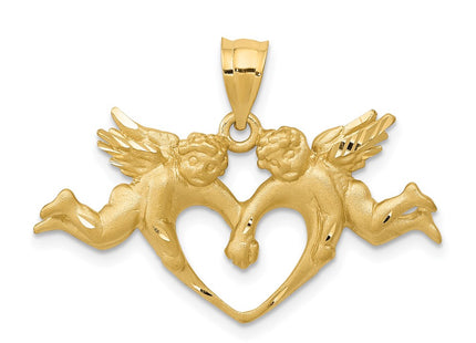 14k Yellow Gold Pendants Style C72 - Classique Jewelry Inc.