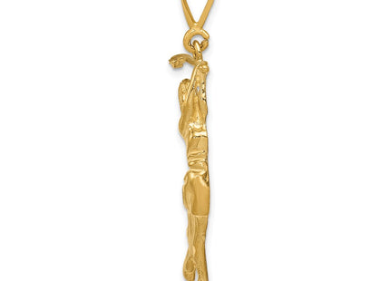 14k Yellow Gold Pendants Style C727 - Classique Jewelry Inc.