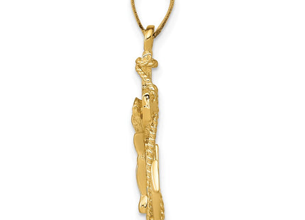 14k Yellow Gold Pendants Style C812 - Classique Jewelry Inc.