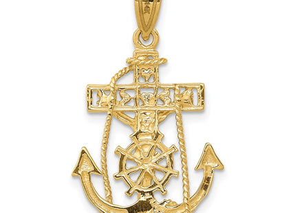 14k Yellow Gold Pendants Style C812 - Classique Jewelry Inc.