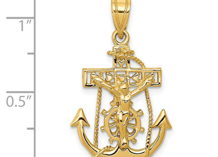 14k Yellow Gold Pendants Style C812 - Classique Jewelry Inc.