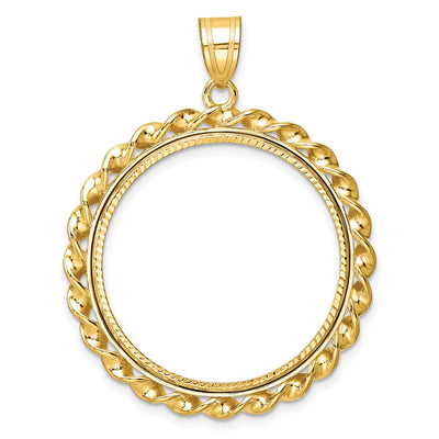 14K gold pendant