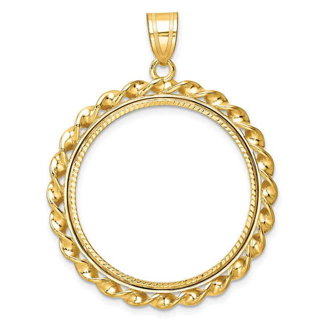 14K gold pendant