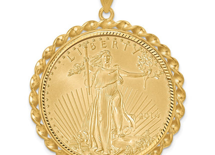 14k Yellow Gold Pendants Style C8180D - Classique Jewelry Inc.