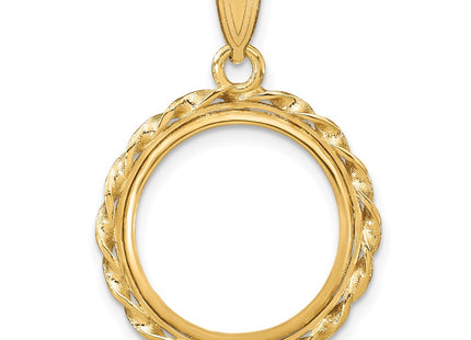 14K gold pendant