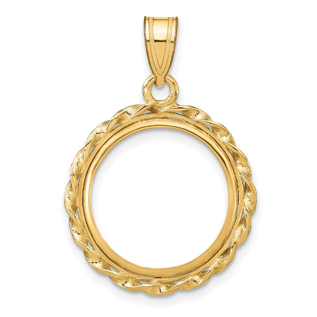 14K gold pendant