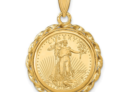 14k Yellow Gold Pendants Style C8180 - Classique Jewelry Inc.