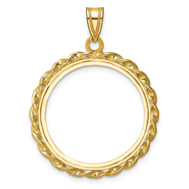 14K gold pendant